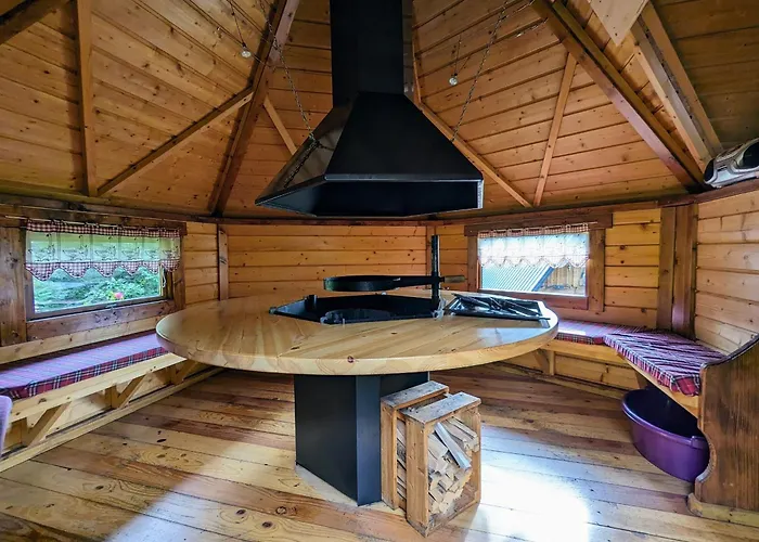 Perchee Avec Terrasse, Sauna Et Bbq A - Fr-1-589-770 木屋 Ferdrupt