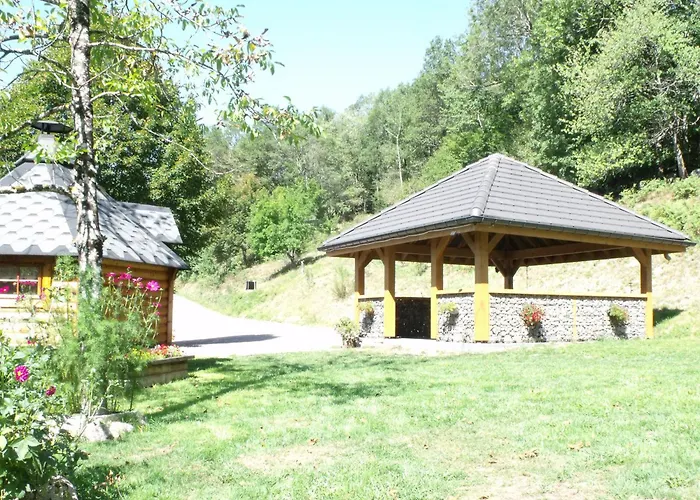 木屋 Perchee Avec Terrasse, Sauna Et Bbq A - Fr-1-589-770 *